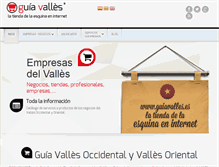 Tablet Screenshot of guiavalles.com